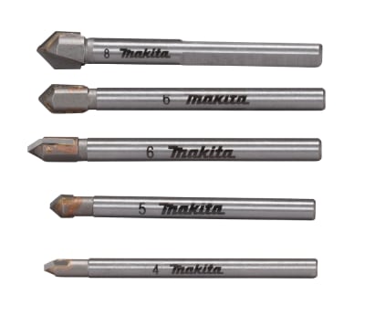 Pack de Broca para Vidrio x5 Unidades Makita E-25351