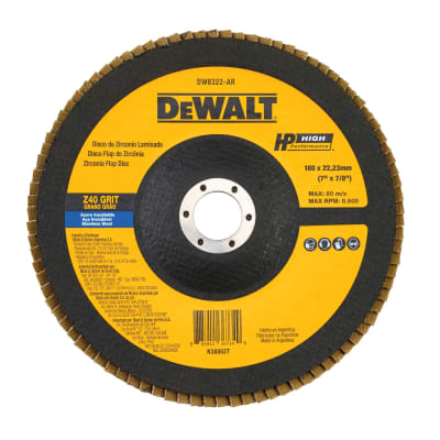 Disco Flap Laminado Zirconio 7