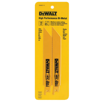 Hoja Sierra Sable Reciproca 6'' 18TPI Dewalt DW4811-2