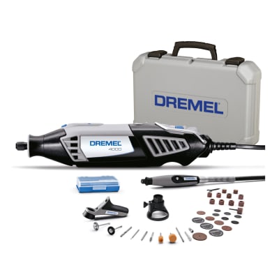 Minitorno Dremel 4000 + Kit 36 Accesorios + 3 Aditamentos F013.400.0NC