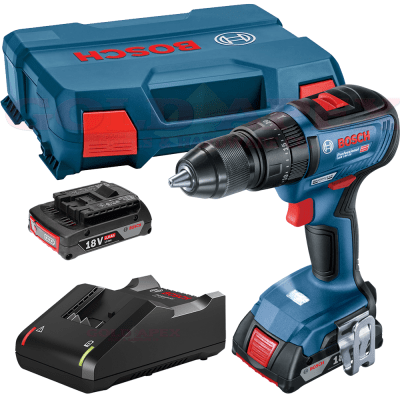 Taladro Percutor Brushless GSB 18V-50 + 2 BAT + L-CASE