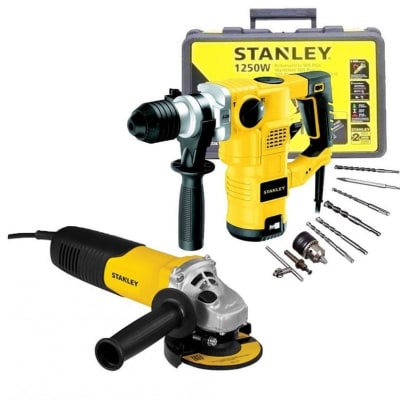 Rotomartillo SDS Plus 1250W + Esmeril 4-1/2