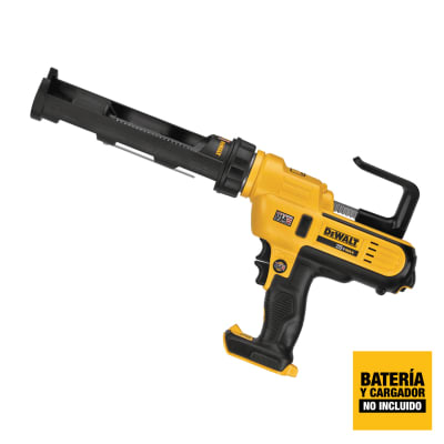 Pistola Selladora Silicona DeWalt 20V MAX XR 300ml Baretool- DCE560B