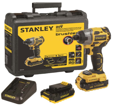 ATORNILLADOR DE IMPACTO INALAMBRICO BRUSHLESS 20V SBI20S2K