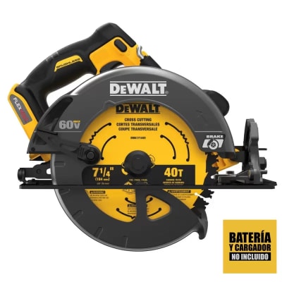Sierra Circular 7-1/4'' 60V XR Baretool Dewalt DCS575B-B3