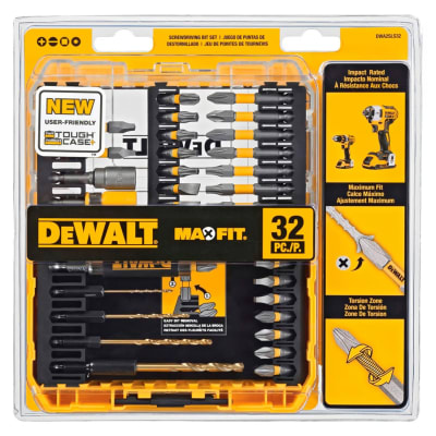 Set de 32 Puntas DeWalt MaxFit con Guía - DWA2SLS32