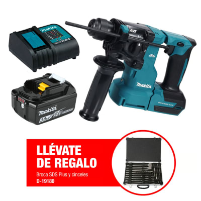 Rotomartillo SDS Plus 18V LXT BL Inc 1Bat 3Ah + Carg Makita DHR183Z-K1