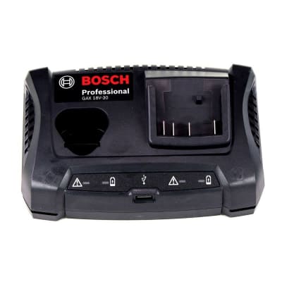 CARGADOR MULTIPLE BOSCH GAX 18 V-30 (12/14,4/18/USB)
