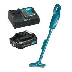 Aspiradora Inalámbrica 12V 600ml + Batería 12V 2.0Ah BL1021B + Cargador DC10SB Makita 0