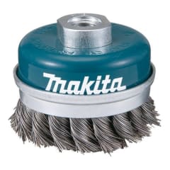 Grata de Copa Trenzada Reforzada Alambre 2'' x 60mm Makita D-24153 0