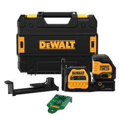 Nivel Láser verde 20V Dewalt Cross Line Dewalt DCLE34020GB 0