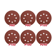 Set x6 de Lijas para Lijadora de Pared 9