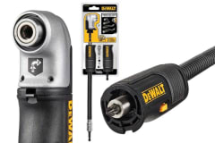 Adaptador Angular DeWalt Flextorq 4 en 1 para Brocas y Puntas de 1/4