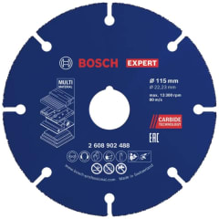 Disco Corte Carbide Multimaterial 4-1/2