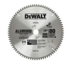 Disco para Aluminio de 12'' 80T - DEWALT DWA03230 1