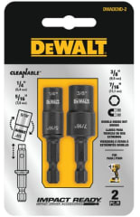 Juego de destornilladores de tuercas, doble extremo, 2 piezas (DWADEND-2) 1