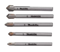 Pack de Broca para Vidrio x5 Unidades Makita E-25351 0