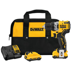 Kit Taladro/Atornillador Inalámbrico 3/8'' 12V XR Dewalt DCD701F2-B2 0