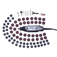 Minitorno 130W Dremel 3000 + Kit 82 Accesorios Dremel F013.300.0GB 0