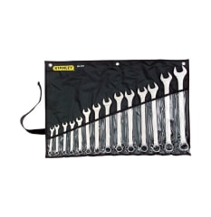 JUEGO 14 PIEZAS LLAVE MIXTA MM 10-32MM 86-082 STANLEY 0