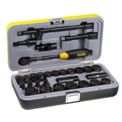 Juego de Dados Fatmax Cromo Negro 30 Piezas Stanley 94-662 0