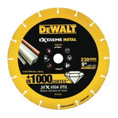 DISCO DIAMANTADO PARA CORTE METAL 9