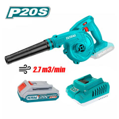 Sopladora de Aire Li-Ion 20V 2.7 M3 1Bat 2.0Ah Total TABLI200181 0
