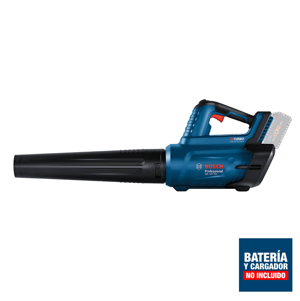 Soplador de aire Bosch 18V Brushless (Sin Batería) GBL18V-750 - 0600.8D2.0E02