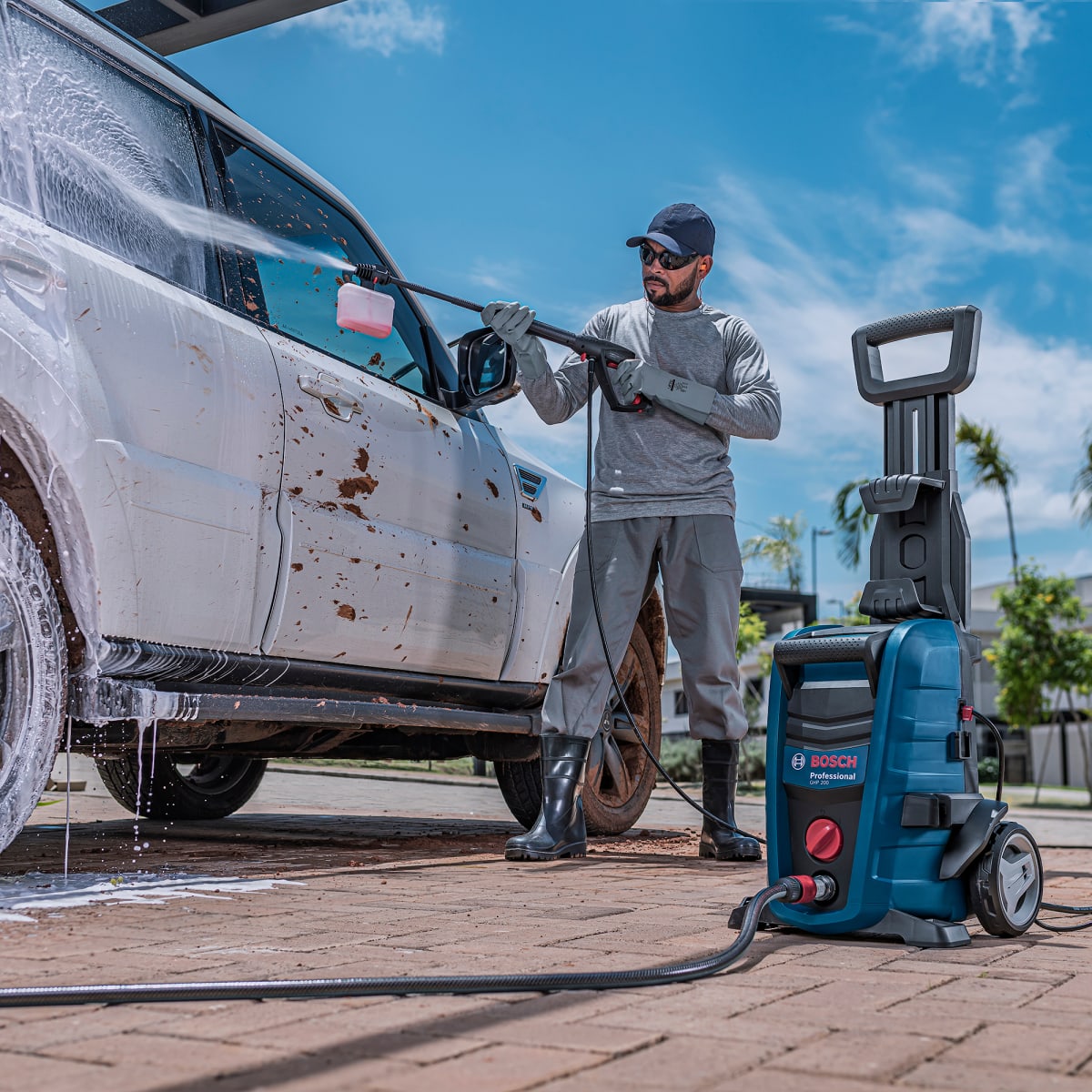 Hidrolavadora Bosch 1700W 1900 PSI GHP 200 - 0600.910.DE07