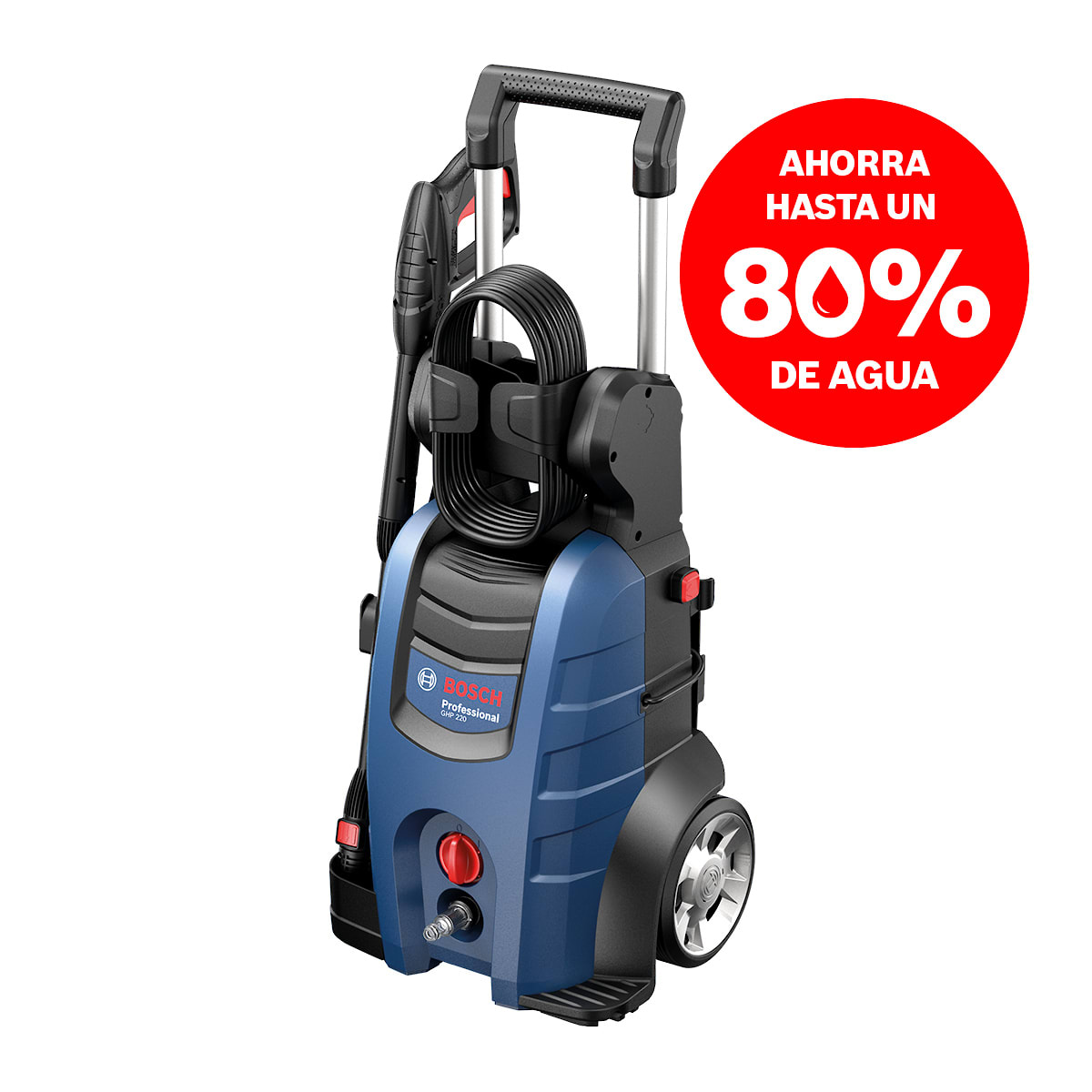 Hidrolavadora GHP 220 Alta Presión 2100W Bosch 0600.910.EE02