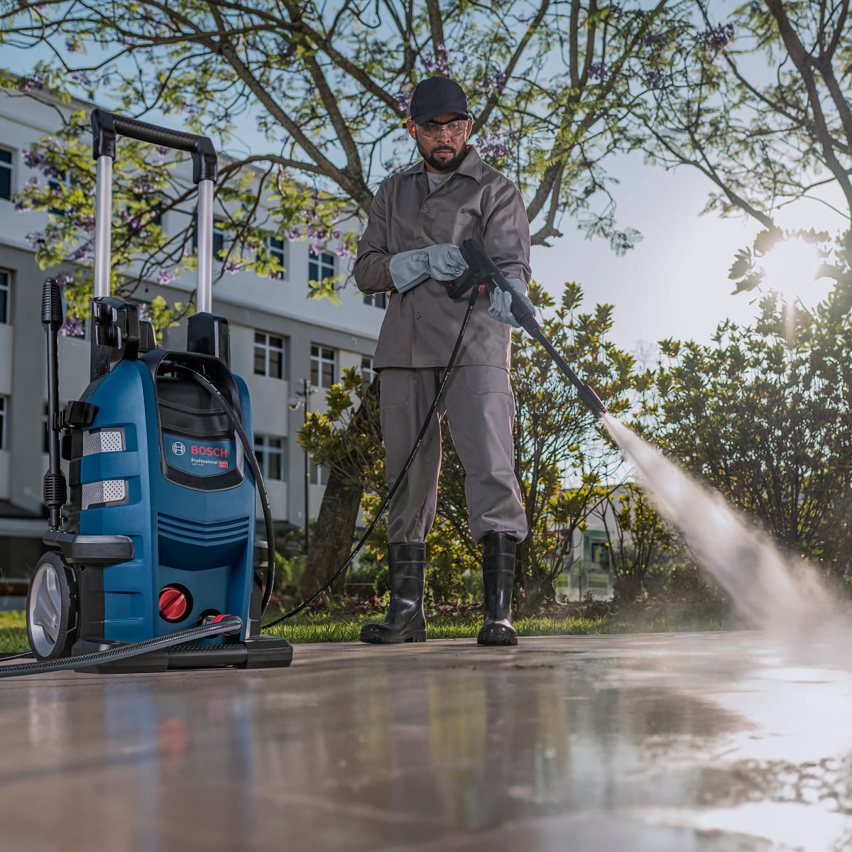 Hidrolavadora Bosch 2200W Bomba Cuádruple GHP 4-50 - 0600.910.FE07