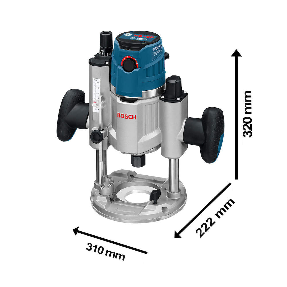 Fresadora de Superficie GOF 1600 CE Professional (1600W) – 0601.624.0E04