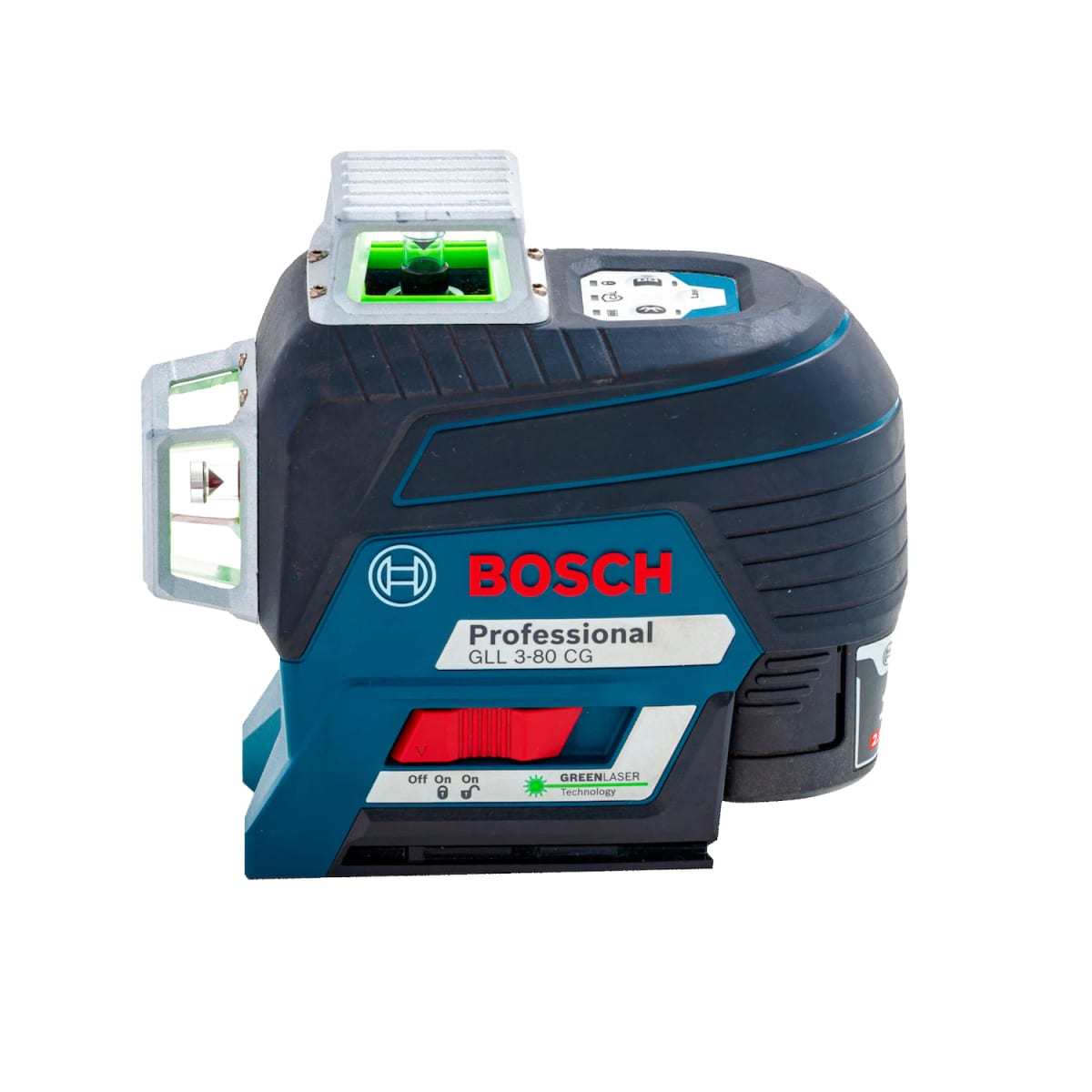 Nivel Láser Bosch GLL 3-80 CG + Receptor LR 7 – 0601.063.T013