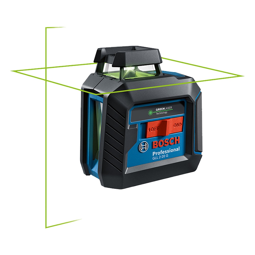 Nivel Láser Bosch GLL 2-20 G Professional (360° Verde) – 0601.065.0012