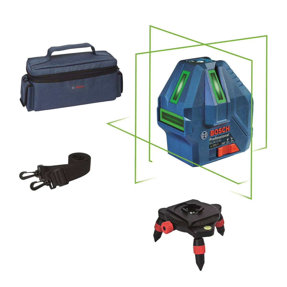 Nivel Laser Bosch Gll 50-15 Xg Professional - 0601.065.7001