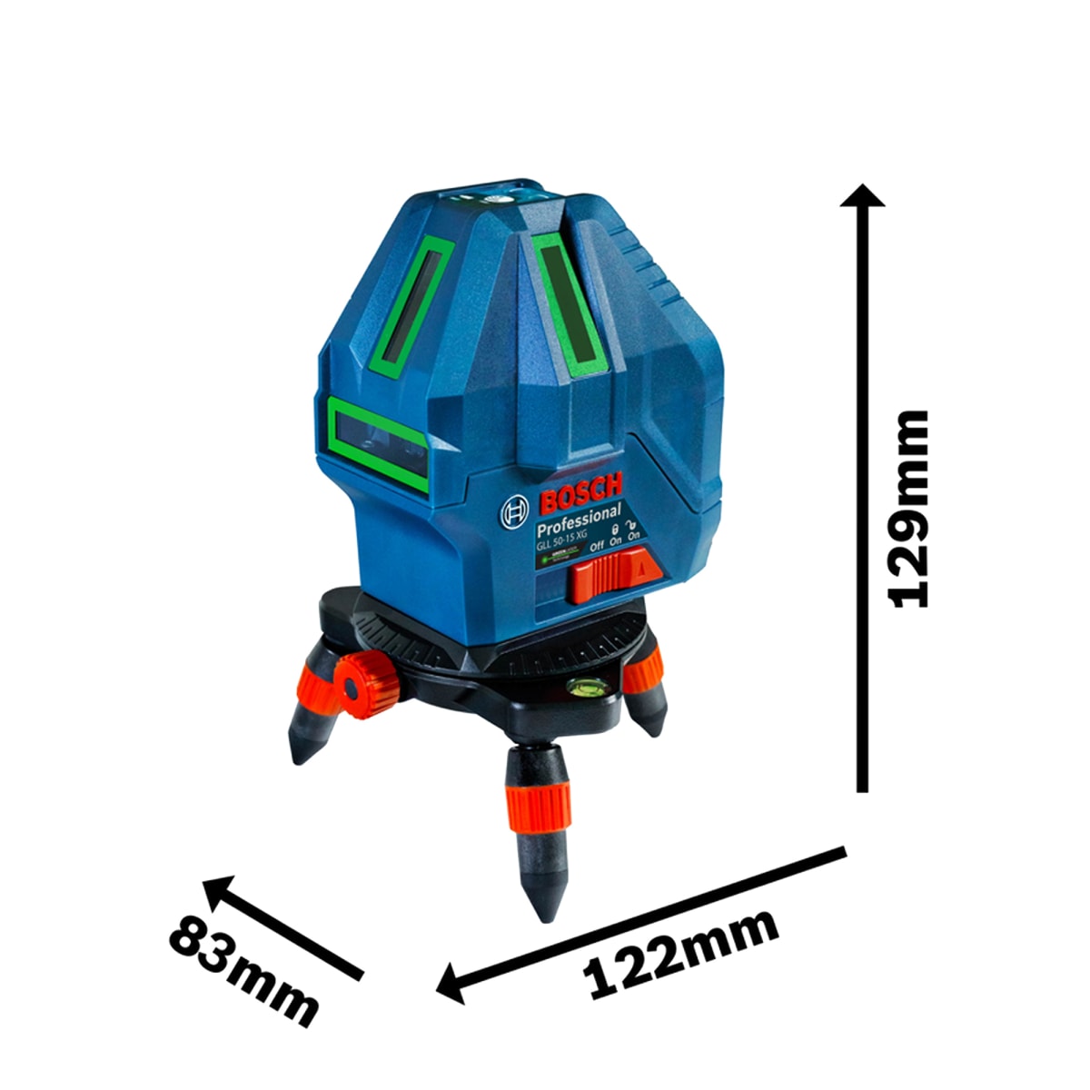 Nivel Laser Bosch Gll 50-15 Xg Professional - 0601.065.7007