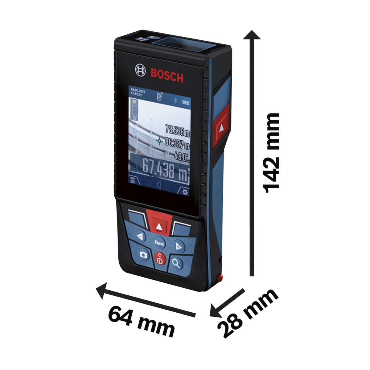 Medidor Láser Bosch GLM 150-27 C Professional (150 m) – 0601.072.Z005