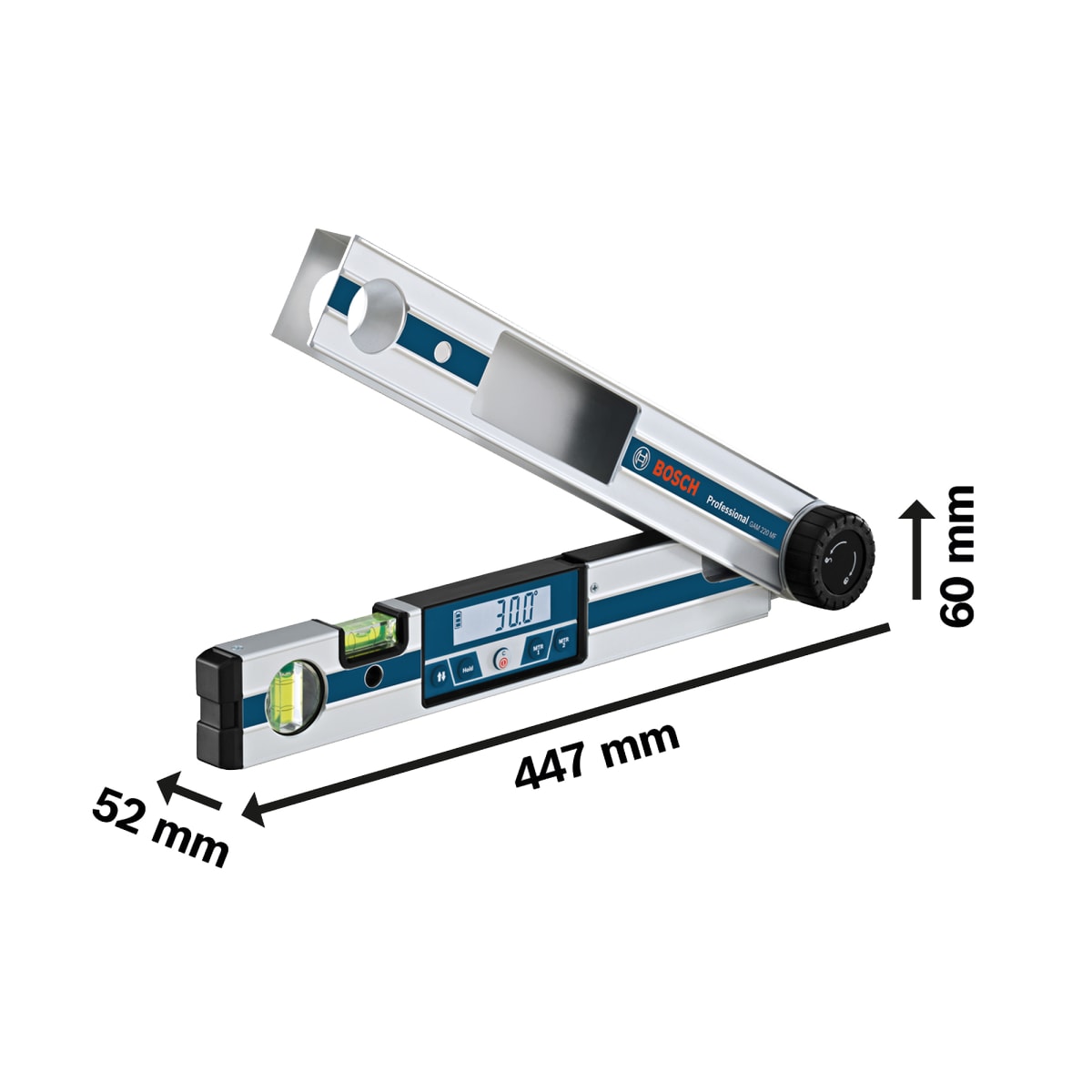 Medidor De Ángulos GAM 220 MF Bosch 0601.076.6002