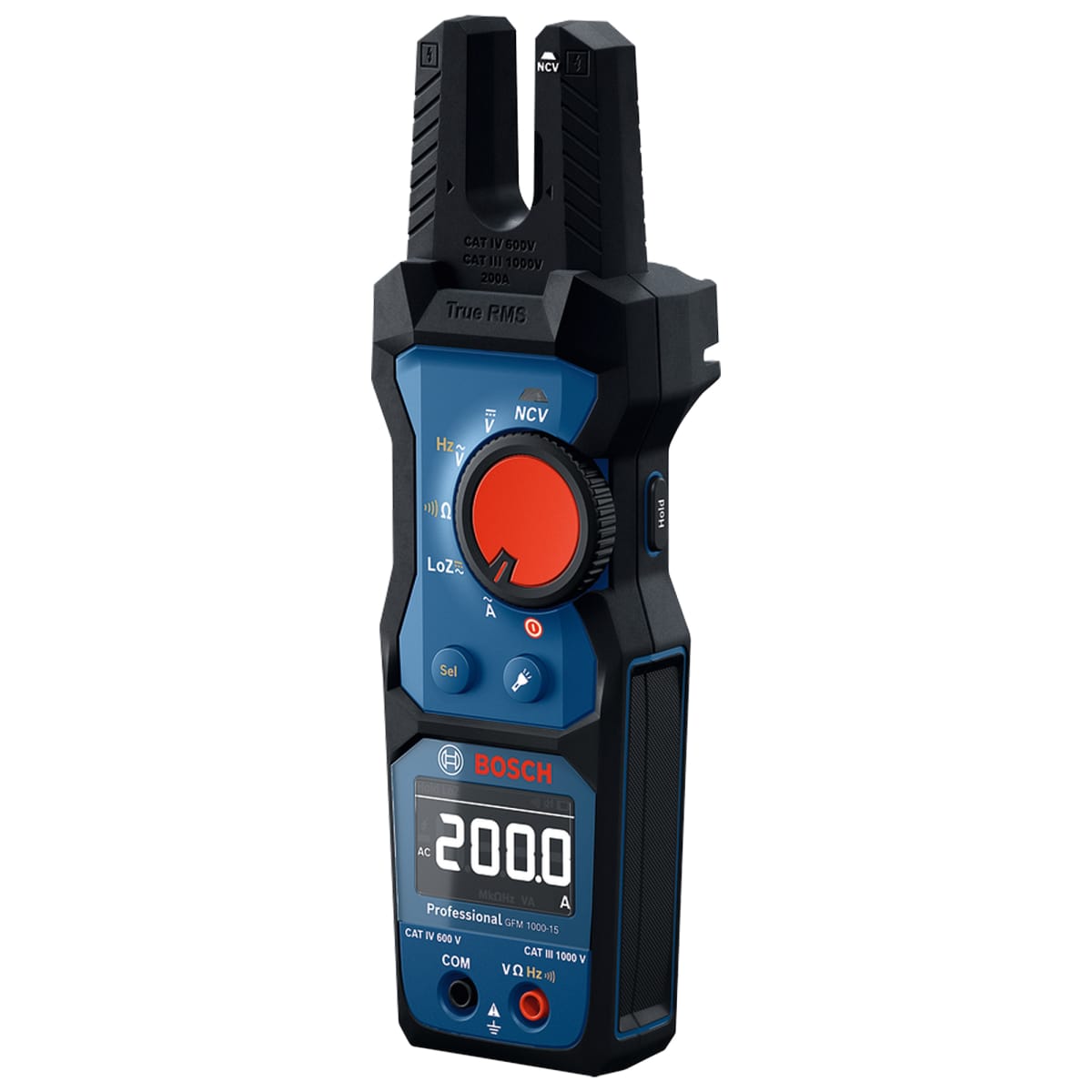 Pinza Amperimétrica de Horquilla 1000V Bosch GFM 1000-153