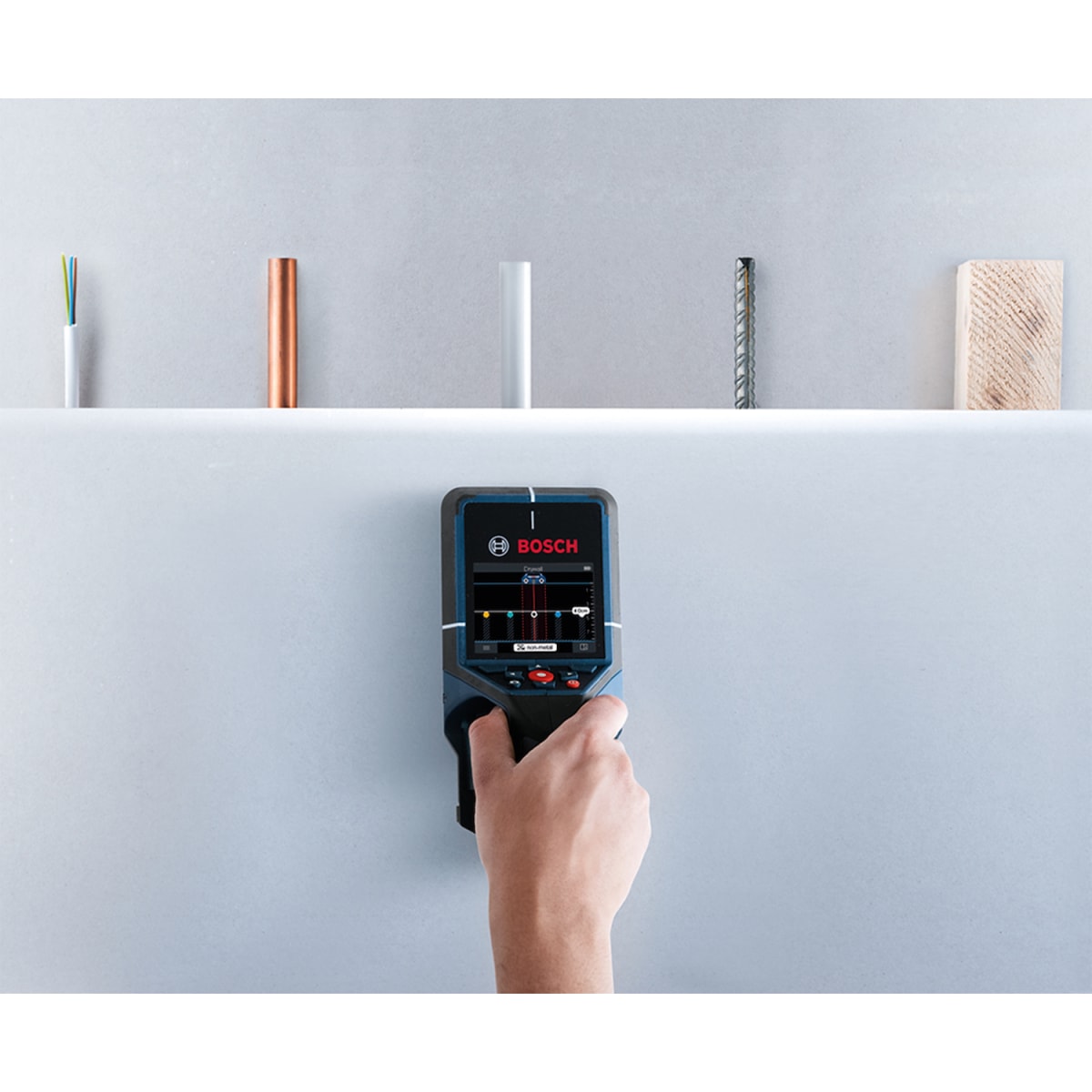 Detector de Materiales Dtect 200C Scanner Bosch – 0601.081.6G06