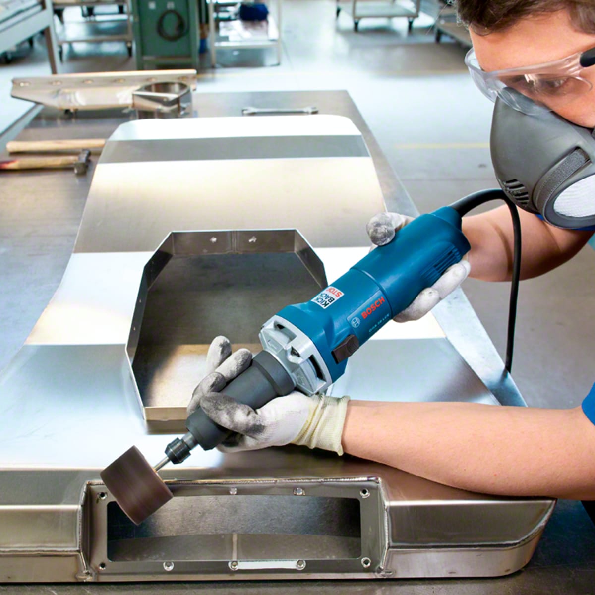 Turbineta / Esmeril Recto Cuello Largo 500W GGS 28L Bosch 0601.224.0E04