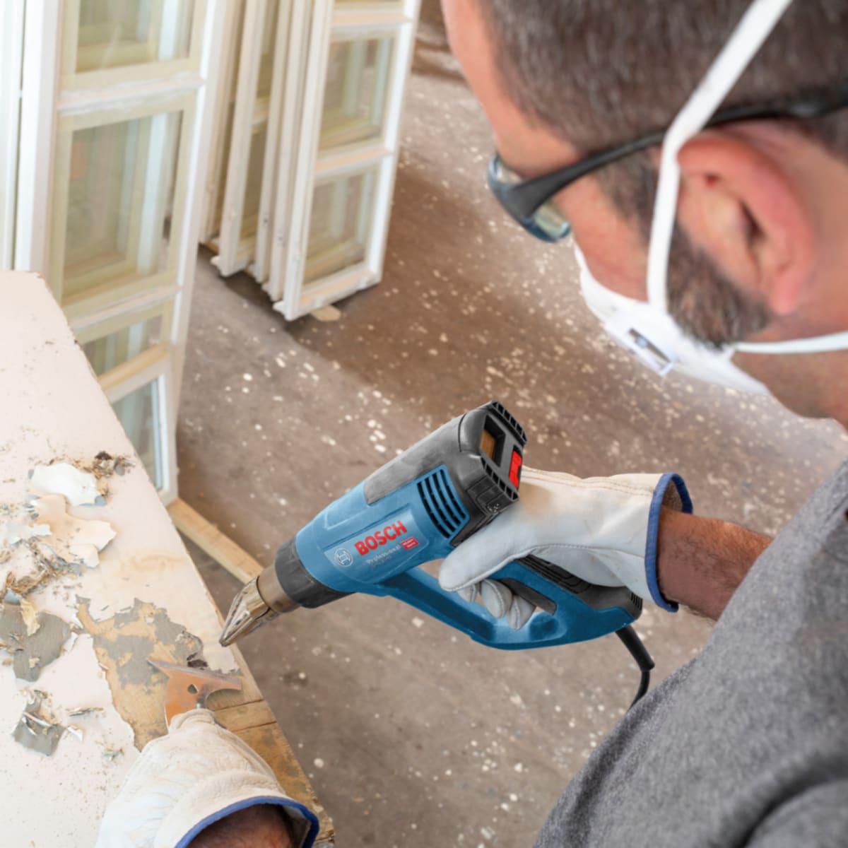 Pistola de Calor Digital Bosch 2000W 630°C - 0601.2A6.2E07