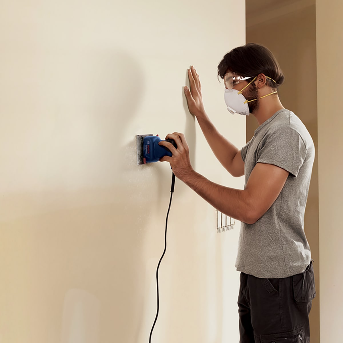 Lijadora Orbital Bosch 1/4