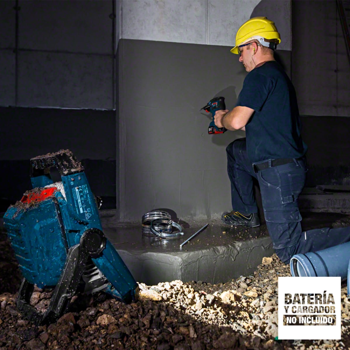 Reflector LED Bosch GLI 18V-1900 Professional / Baretool - 0601.446.4008