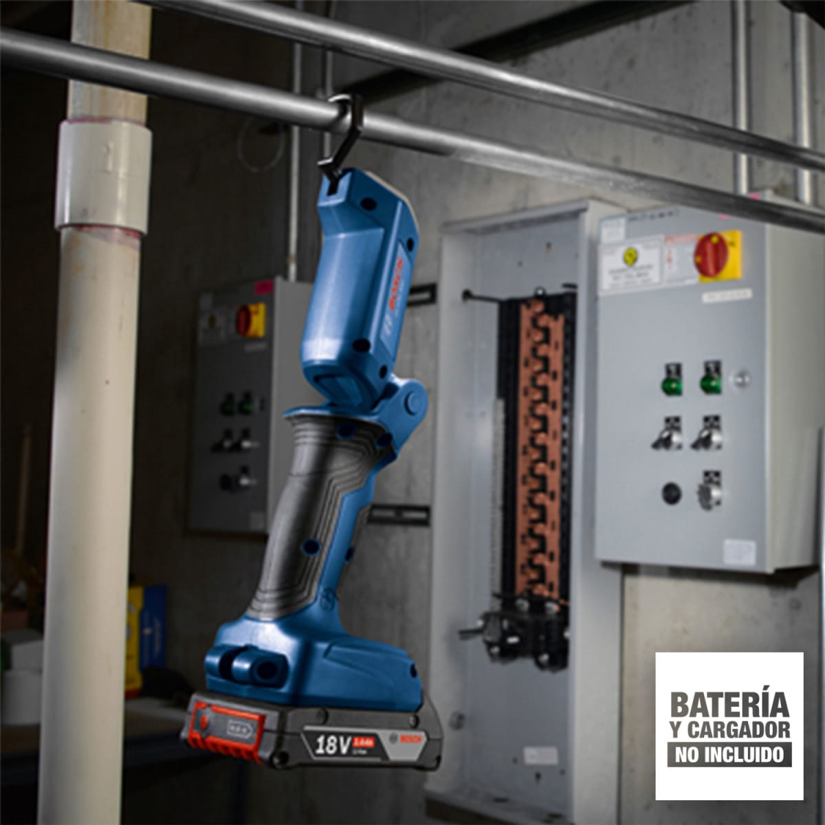 Linterna Inalámbrica 18V 300Lm Bosch GLI 18V-3006