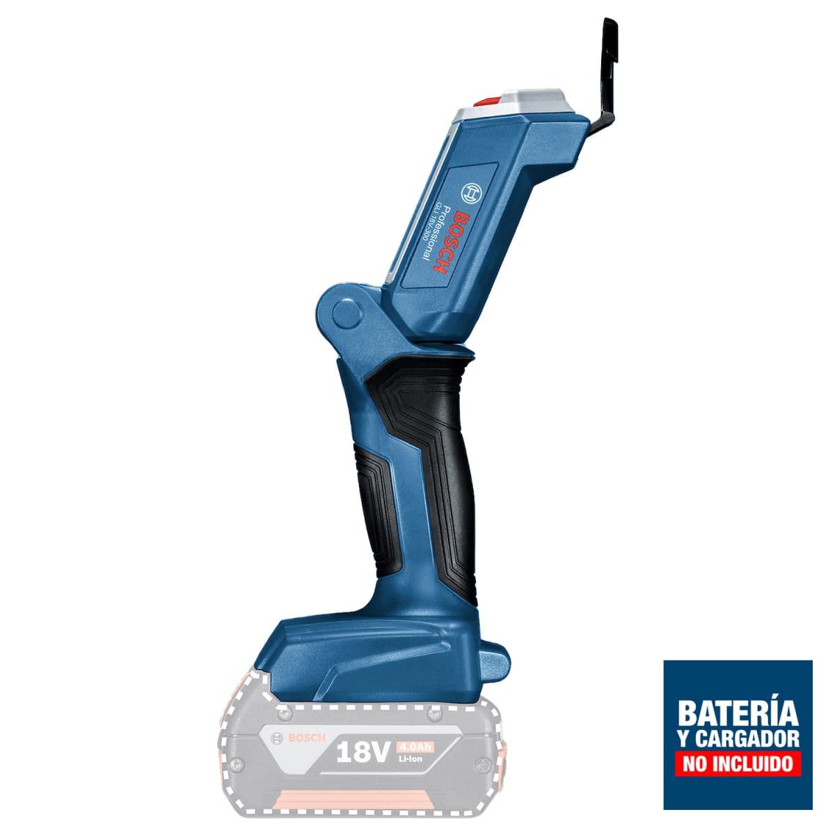Linterna de trabajo Bosch 18V 300lm (Sin Batería) GLI18V-300 - 0601.4A1.1002