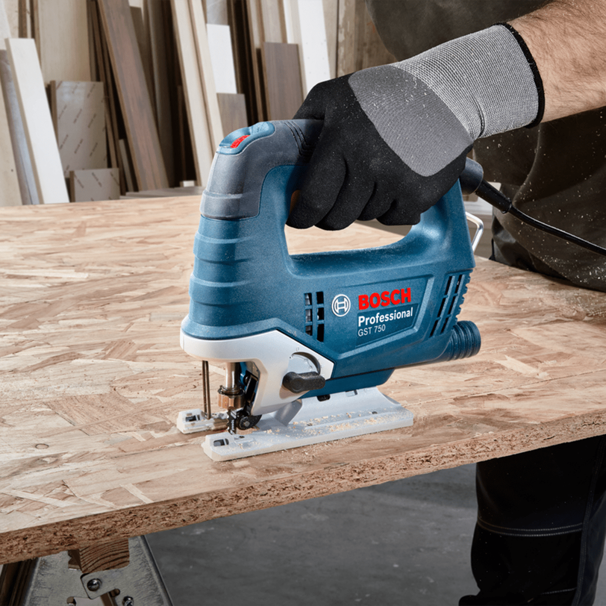 Sierra Caladora Eléctrica 520W 20mm Bosch GST 7506