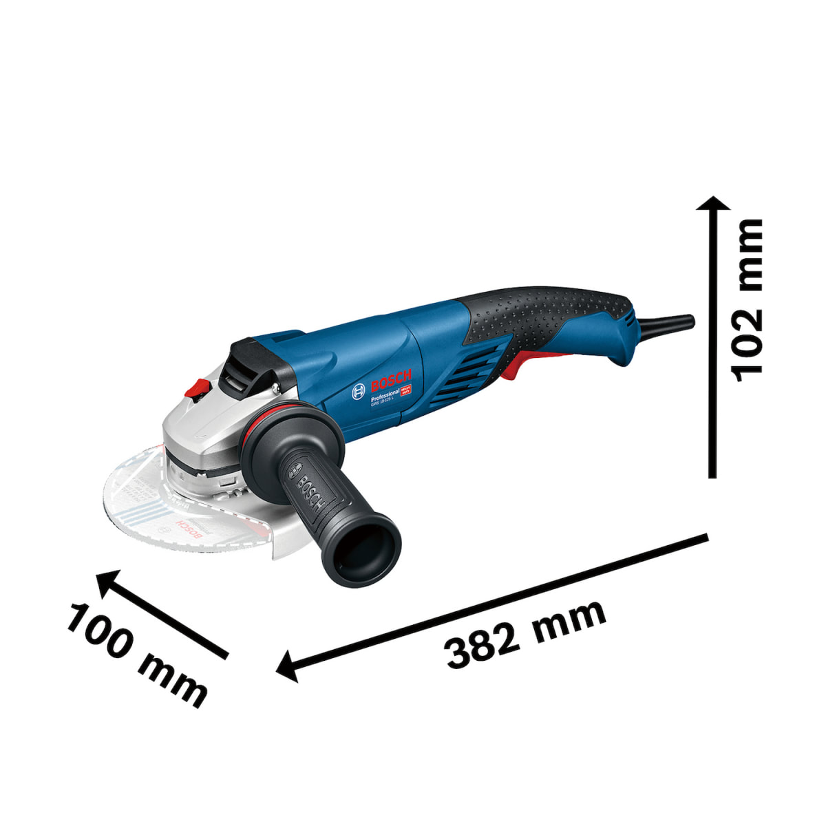 Amoladora Angular Bosch GWS 18-125 PL 5