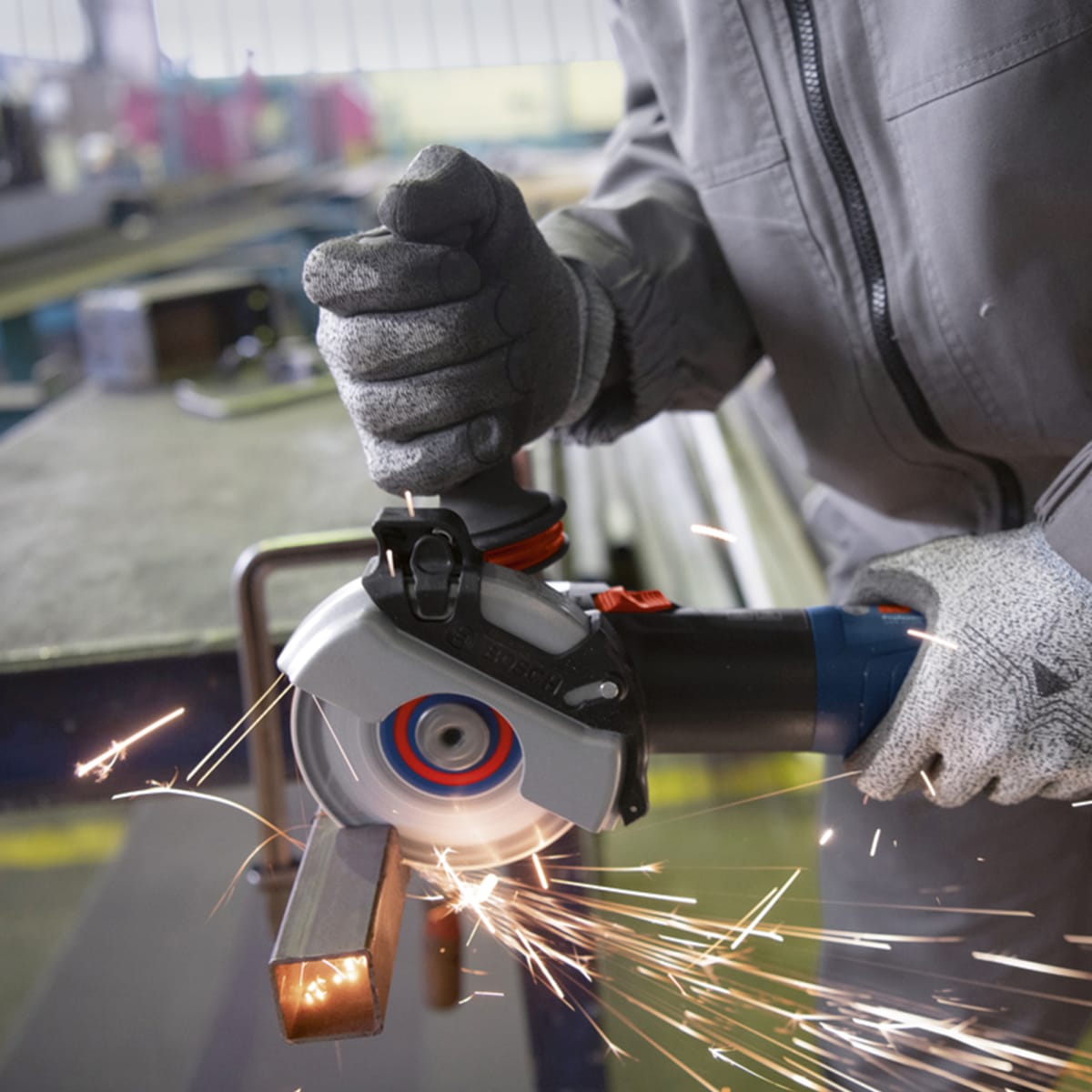 Esmeril Bosch 1700W GWS 17-125 S - 0601.7D0.3E05