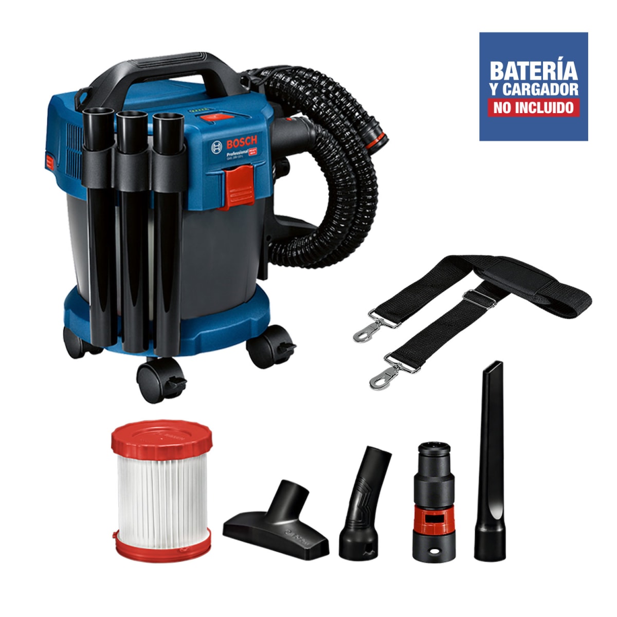 Aspirador de Polvo 18V Baretool Bosch GAS 18V-10 L1